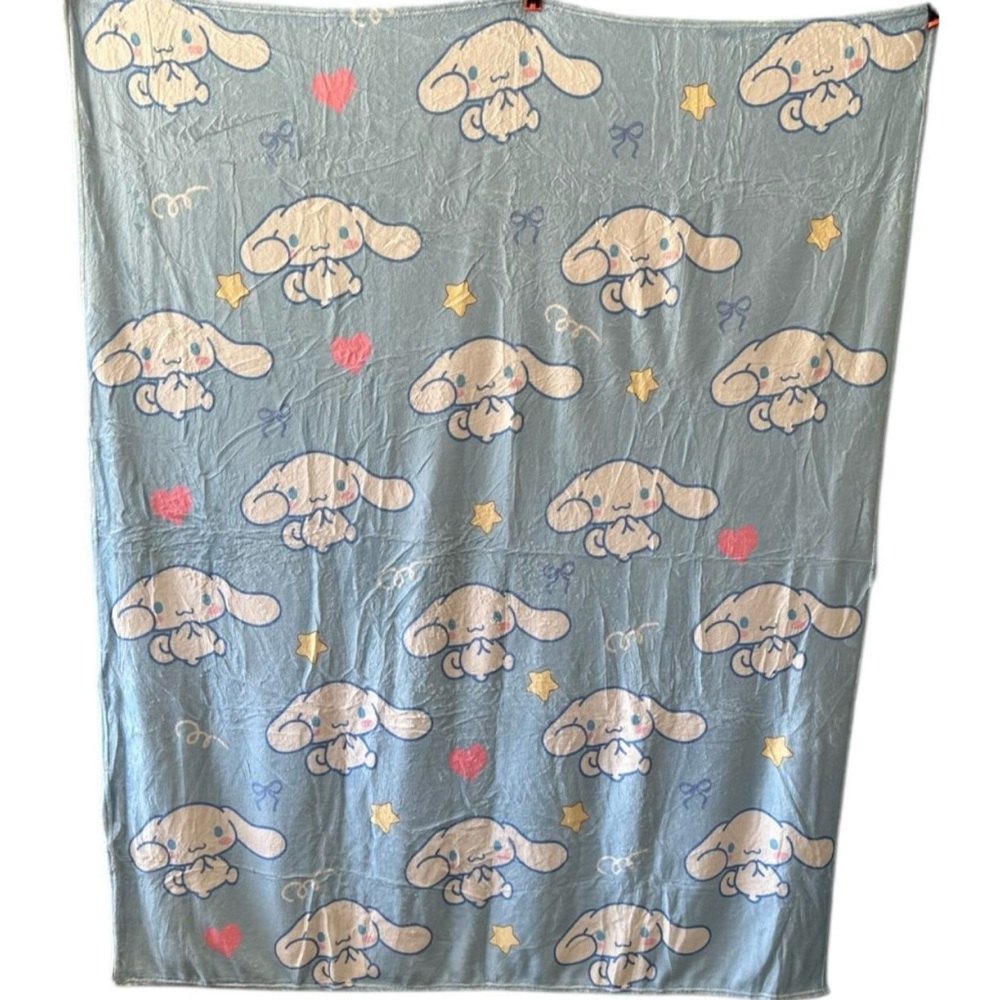 Sanrio Cinnamoroll 60x50 Fleece Throw/Blanket 2 (Blue)